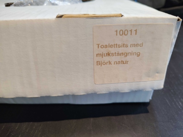 1335611-6 Toilet seat, 2 pcs, Duo bath, wood