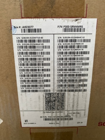 1329816-5 Optimizer approx. 60 pcs - SolarEdge P300-5RM4MRS