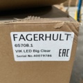 1329811-3 LED luminaires 10 pcs - Fagerhult VIK LED Small / Big Clear