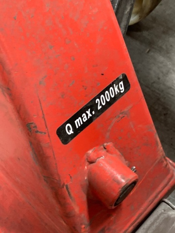 1329810-3 Pallet trucks, transport trolleys and ladders