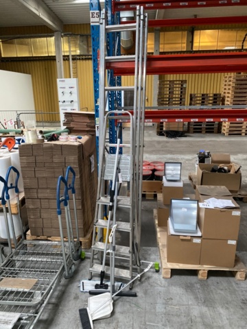 1329810-5 Pallet trucks, transport trolleys and ladders