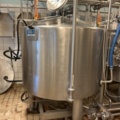 1290006-1 Mejeritank dubbelmantlad 1000L med omrörare. - LTA