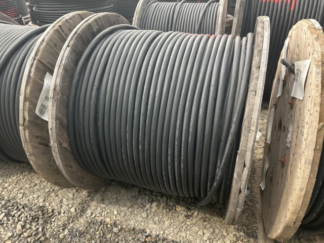 1268115-4 Kabelrullar 4st med elkabel  (2000 meter totalt) - Reka AXQJ 4x50/16