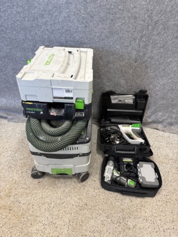 Vacuum cleaner, heat gun & screwdriver - Festool/Actool - PS Auction ...