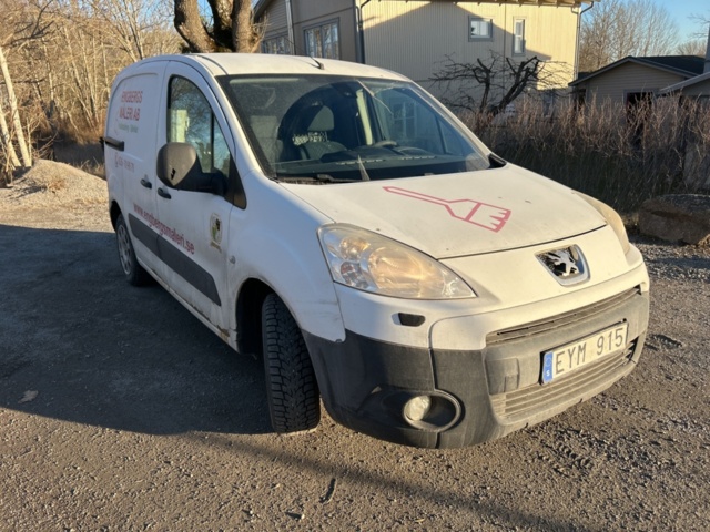 1332546-6 Peugeot Partner Van Increased Payload 1.6 HDi Manual, 90hp, 2011