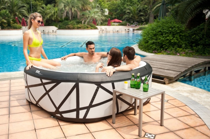 1338970-2 Inflatable hot tub M-Spa Soho Premium P-SH069