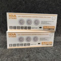 1338894-2 6 downlights IDA Utabo LED IP44 2700K