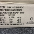 1339244-3 Approximately 5000 drywall screws 3.9x38mm