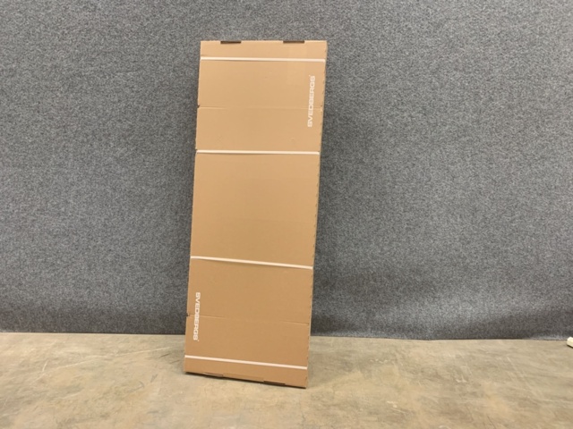 1336685-2 Duschvägg Svedbergs Skoga halvrund Bl/hf 80