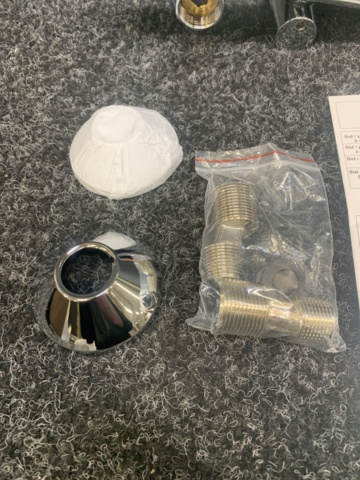 1336735-6 Bathtub mixer Svedbergs Spika, Chrome