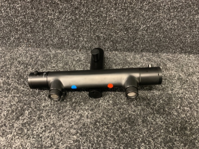 1336807-7 Bathtub mixer Svedbergs Spika, Matt black