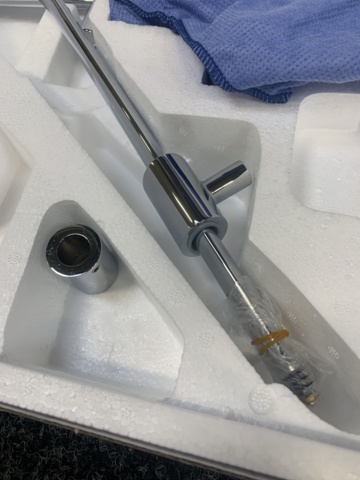 1336821-9 Ceiling shower set & mixer Svedbergs Ellisse 96150T