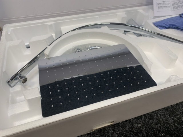 1336822-8 Ceiling shower set & mixer Svedbergs Ellisse 96150T