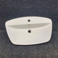 1337211-3 Freestanding washbasin Svedbergs Gotland 8077, white