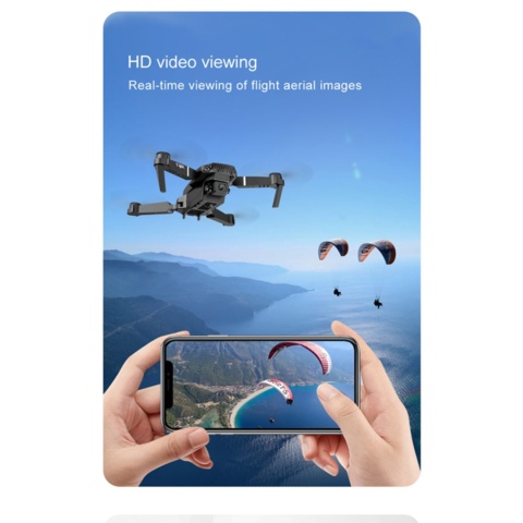 1339531-17 Drone, 2 pcs, 4K, dual camera, app - Shipping included