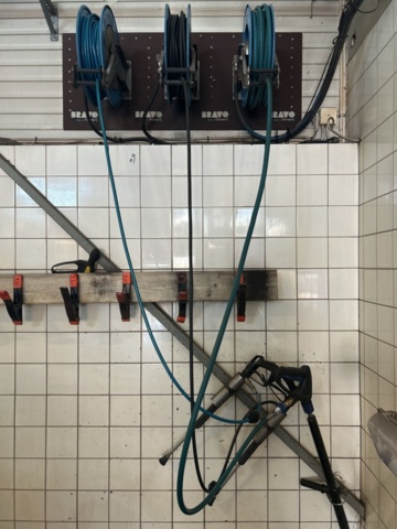 1289980-11 Hose reel - Bravo 3 pieces incl. nozzles