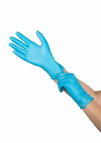 1339787-1 Disposable gloves, 20 pcs 100-pack, Nitrile/Vinyl, Powder-free, L