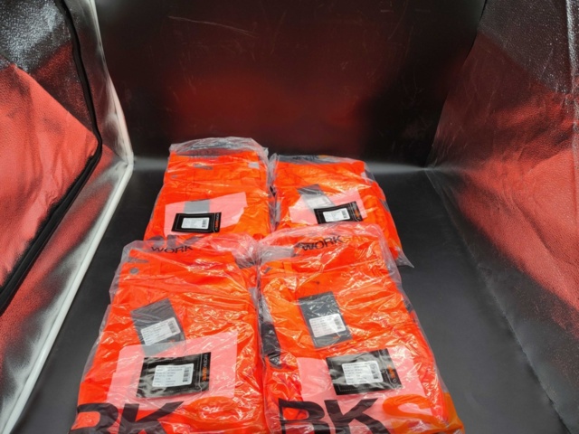 1334792-2 Work trousers, 4 pcs, Worksafe, Hi-Vis, women, Size C38