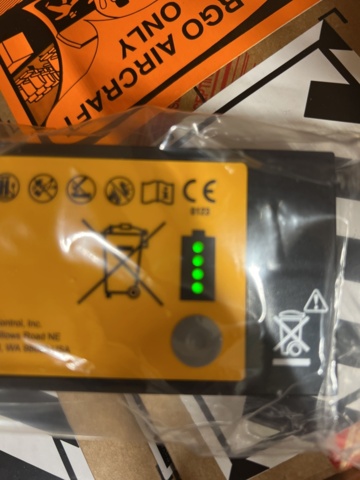 1327660-9 10 replacement batteries for defibrillator LIFEPAK 1000