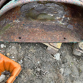 1339706-5 Cast iron feeding trough