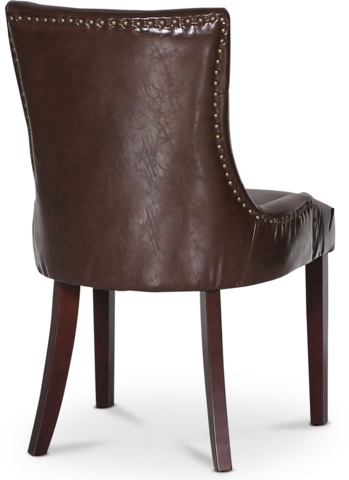 1340205-3 Marie Chair in brown vintage PU 2pcs