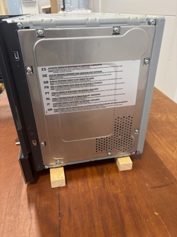 1137730-7 Smeg microwave with grill MP322X1