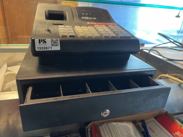 1333871-1 Cash register with cash drawer - Towa AX-100