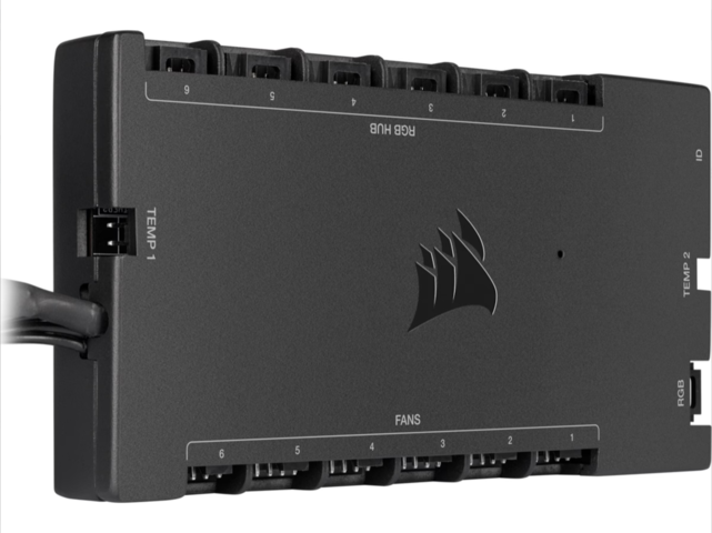 1338595-6 Network card, Webcam, SSD to PCIe adapter card & iCUE Commander Core