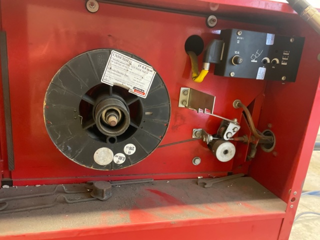 1316707-4 Mig welder Scanweld with tube, welding table, welding helmet