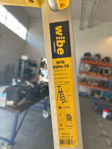 1316730-3 1st step ladder & 1st telescopic ladder - Zarges/Wibe