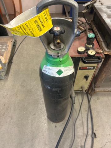 1316707-6 Mig welder Scanweld with tube, welding table, welding helmet