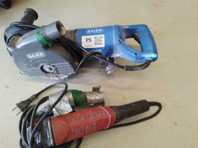 1334631-2 Concrete tools, 2 pcs – Baier, Hilti, tracker, grinder