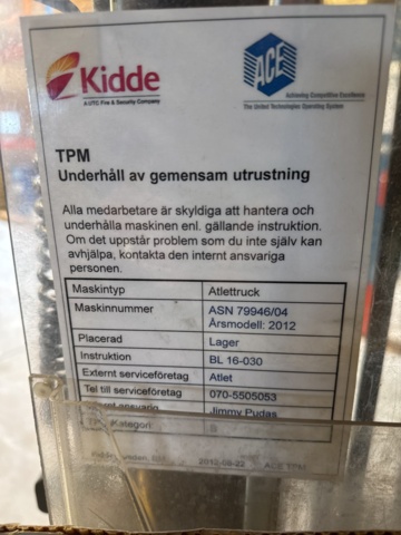 1321521-14 Electric stacker Atlet AJN 160