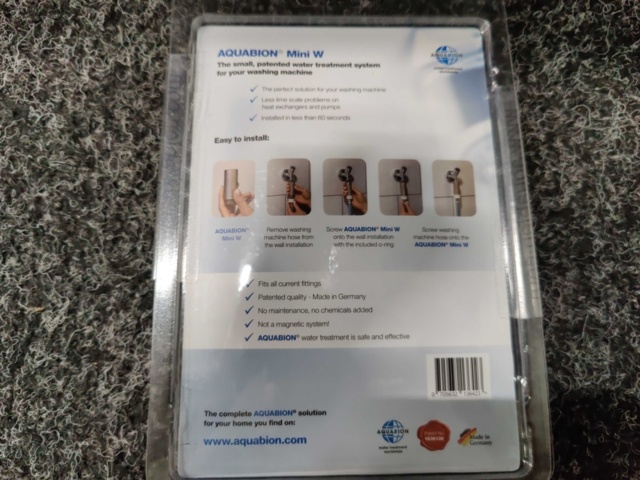 1335155-3 Kalkfilter/kalklösare Aquabion Mini W