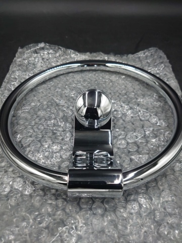 1341021-3 8 pcs Towel ring chrome - Shipping included SW573