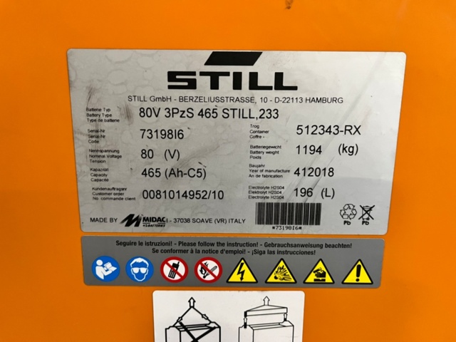 1341053-3 Order picker/stacker vertical Still MX-X