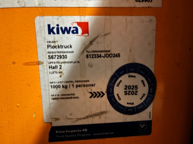 1341053-13 Order picker/stacker vertical Still MX-X