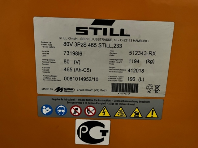 1341053-18 Order picker/stacker vertical Still MX-X