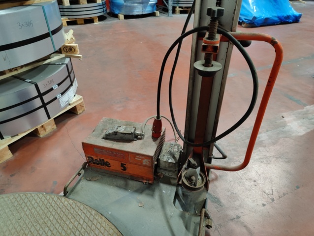 1341028-3 Stretch film machine Haloila Rolle 5