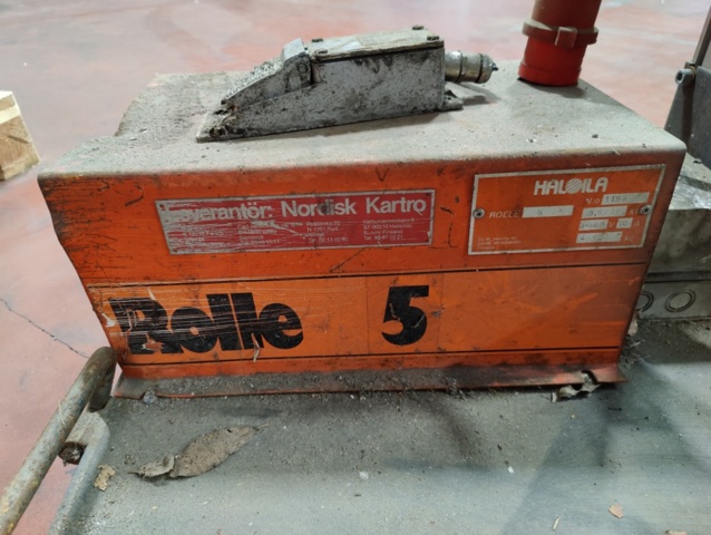 1341028-4 Stretch film machine Haloila Rolle 5