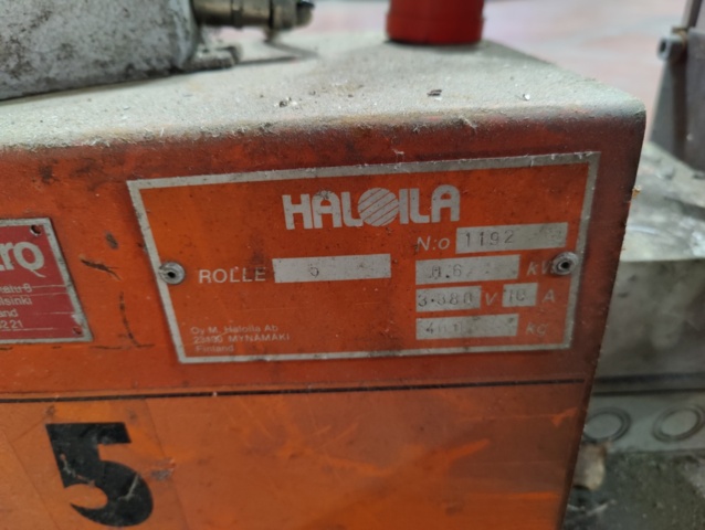 1341028-6 Stretch film machine Haloila Rolle 5