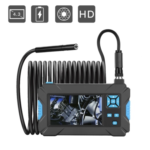 1341364-1 Inspection camera industrial endoscope 4.3-inch screen with 5 meters semi-rigid cable