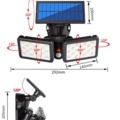 1341392-4 Lighting, dual headlights, solar cell charging and movement tendons - Shipping included