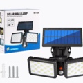 1341398-3 Lighting, dual headlights, solar cell charging and movement tendons - Shipping included