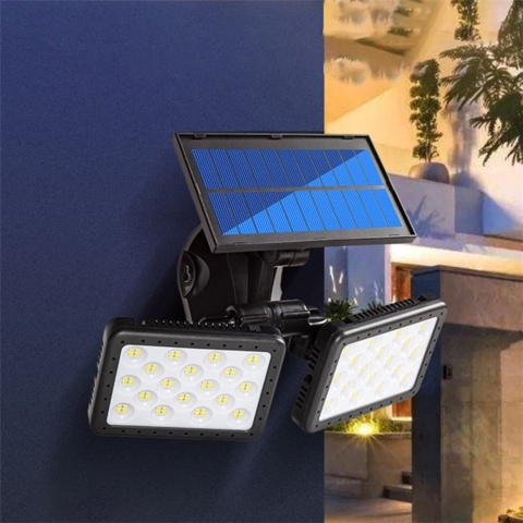 1341398-11 Lighting, dual headlights, solar cell charging and movement tendons - Shipping included