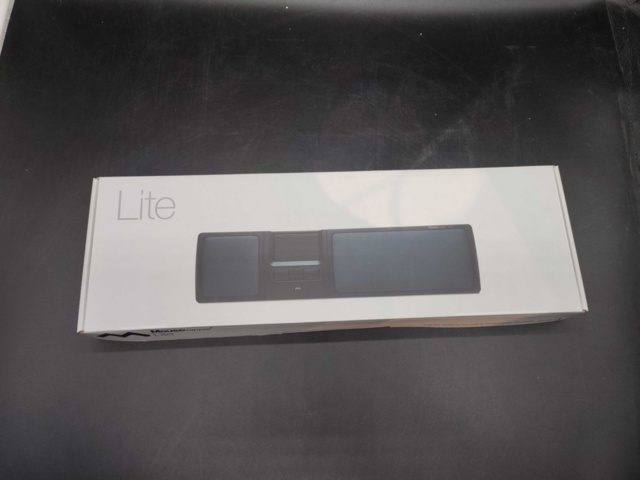 1341169-5 Mousetrapper Lite pointing device, black, with wrist rest