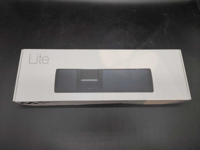 1341170-5 Mousetrapper Lite pointing device, black, with wrist rest