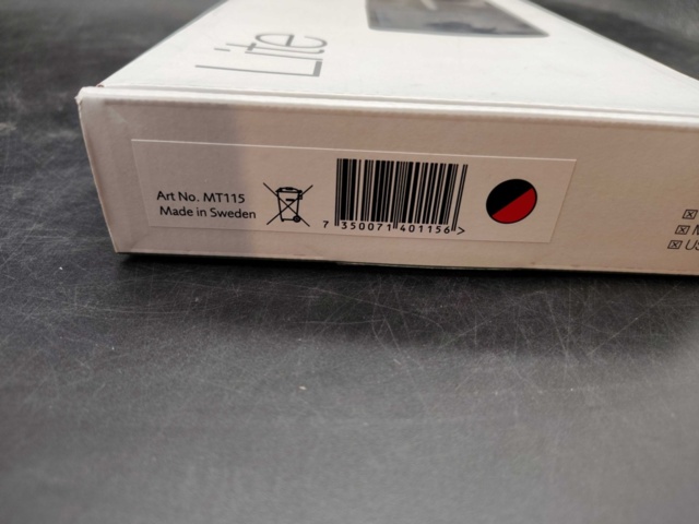 1341175-4 Mousetrapper Lite pointing device, red, wrist rest