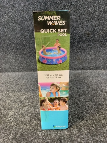 1341551-3 Children's pool Mountfield Swing, pink