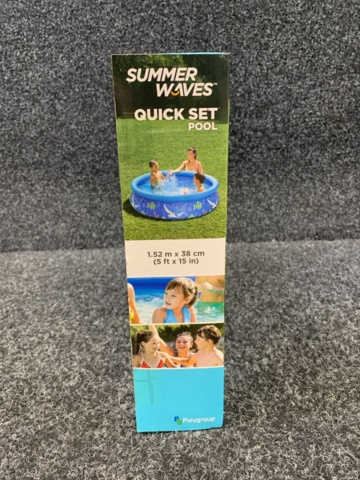 1341563-3 Children's pool Mountfield Swing, blue